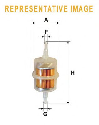 WIX FILTERS wf8140 -  Топливный фильтр